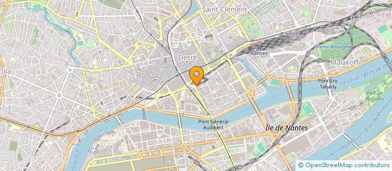 localisation de l'entreprise ACTION SA à NANTES
