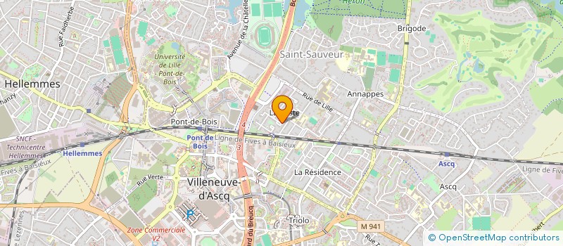 localisation de l'entreprise ACTION SCOLAIR SANIT AFRIQUE FRANCOPHONE à VILLENEUVE-D'ASCQ