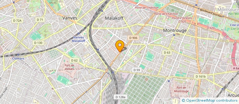 localisation de l'entreprise ACTION SCOOTS à MALAKOFF