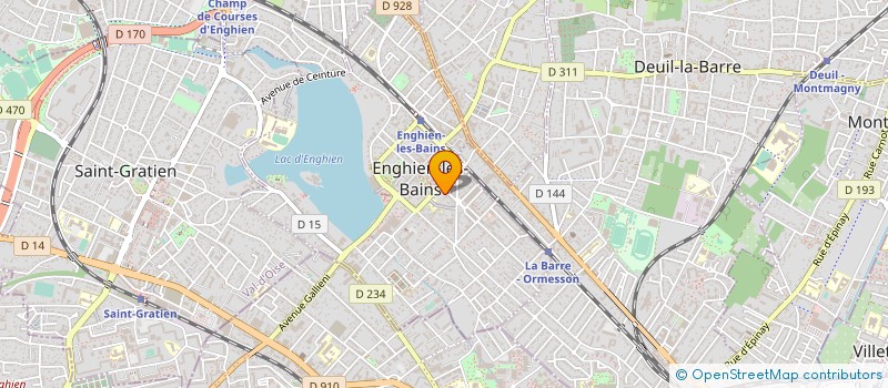 localisation de l'entreprise ACTION SECURITE PLUS à ENGHIEN-LES-BAINS