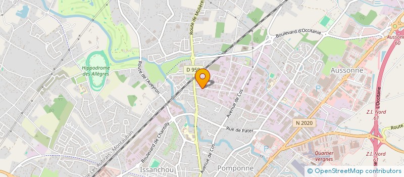 localisation de l'entreprise ACTION SECURITE PLUS à MONTAUBAN