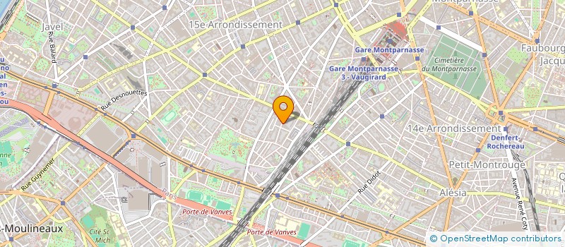localisation de l'entreprise ACTION SEJOURS à PARIS
