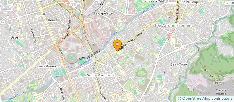 localisation de l'entreprise ACTION SERVICE RESEAU ENTREPRISE à MARSEILLE