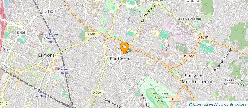 localisation de l'entreprise ACTION SERVICES à EAUBONNE