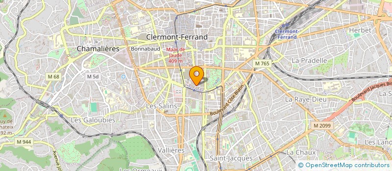 localisation de l'entreprise ACTION SERVICES PLUS à CLERMONT-FERRAND