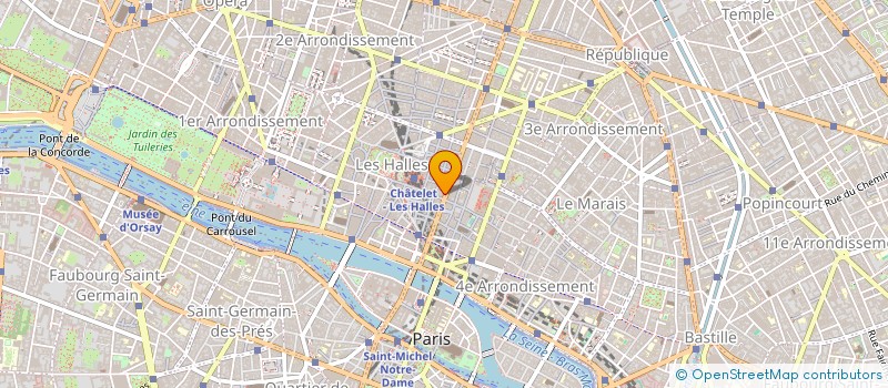 localisation de l'entreprise ACTION SOCIA PERSON VIL PARISDEP PARIS à PARIS