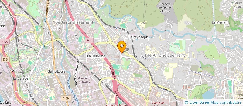 localisation de l'entreprise ACTION SOLIDARITE DEVELOPPEMENT ENFANT à MARSEILLE