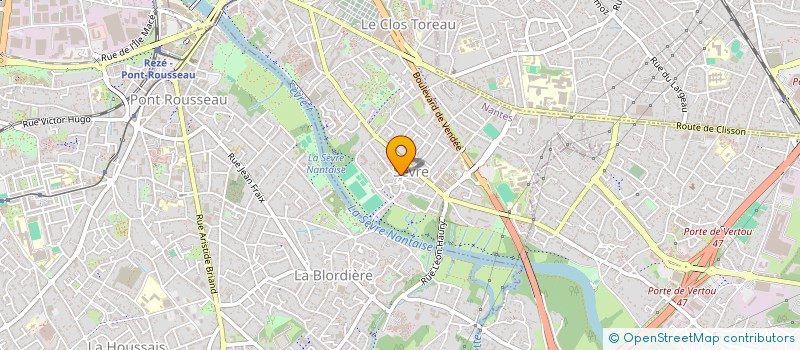 localisation de l'entreprise ACTION SOLIDARITE EXPERTISE  NANTES