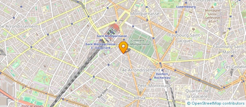 localisation de l'entreprise ACTION SOLIDARITE POUR LE DEVELOPPEMENT HUMAIN  PARIS