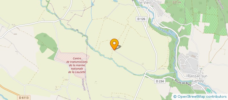 localisation de l'entreprise ACTION SOLUTION ENERGIE  SAINT-MARTIN-LE-VIEIL