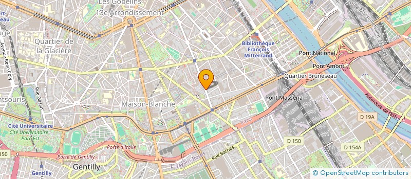 localisation de l'entreprise ACTION SOUTIEN HUMANITAIRE à PARIS