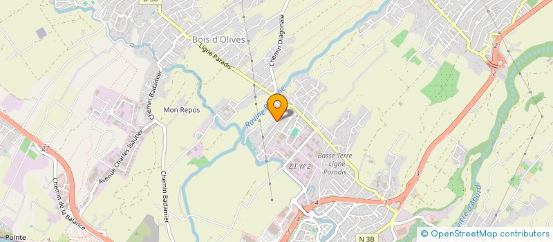 localisation de l'entreprise ACTION SPORT  SAINT-PIERRE