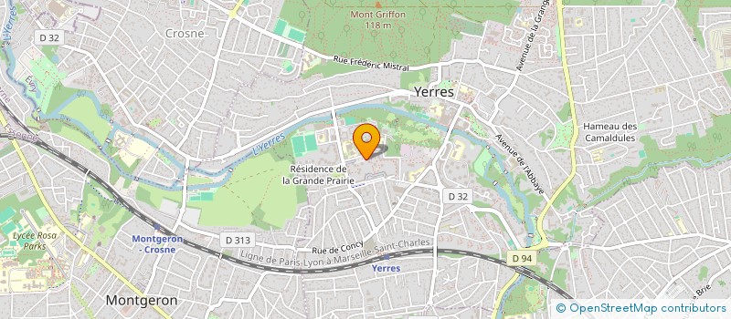 localisation de l'entreprise ACTION SPORTS ET LOISIRS  YERRES