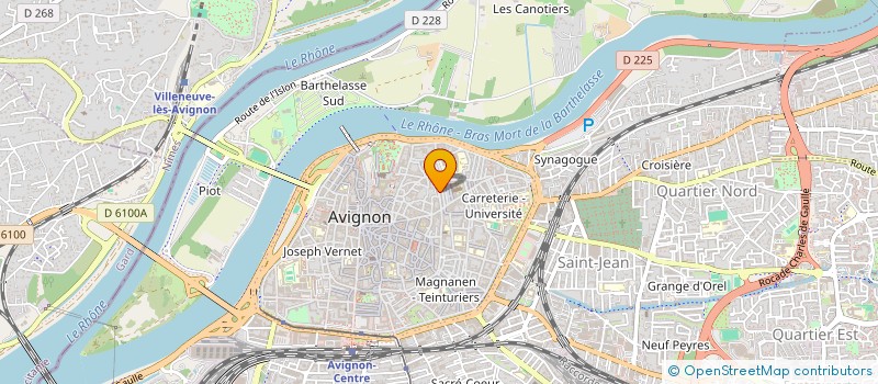 localisation de l'entreprise ACTION SUD à AVIGNON