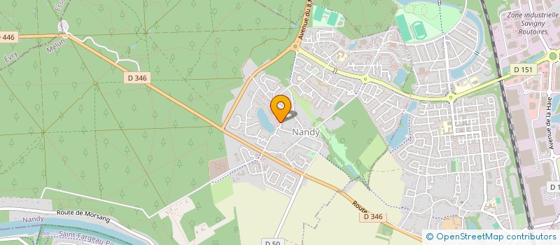 localisation de l'entreprise ACTION SURETE PREVENTION à NANDY