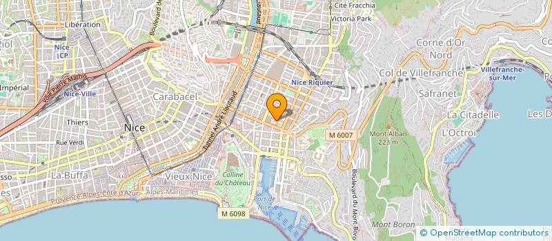 localisation de l'entreprise ACTION TENNIS ET LOISIRS  NICE