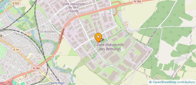 localisation de l'entreprise ACTION TRANSPORTS EXPRESS 95  SAINT-OUEN-L'AUMONE