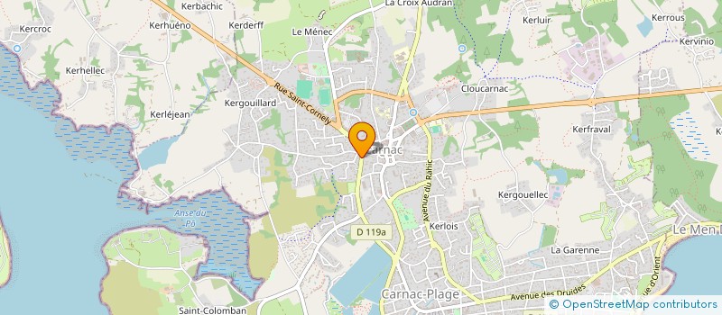 localisation de l'entreprise ACTION TROT à CARNAC