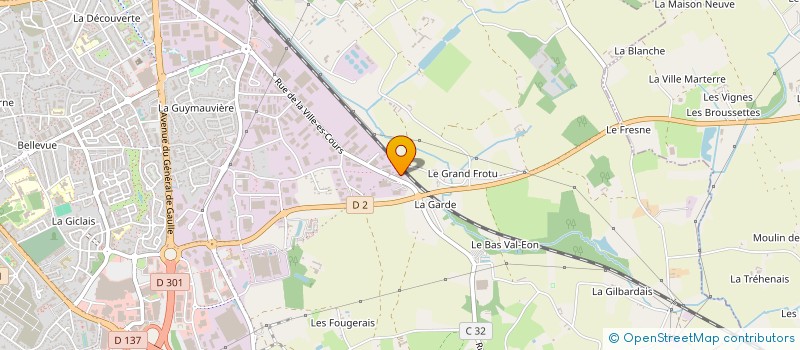 localisation de l'entreprise ACTION URGENCE AMBULANCE  ACTION TAXI  SAINT-MALO