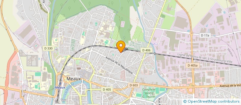 localisation de l'entreprise ACTION VAE à MEAUX