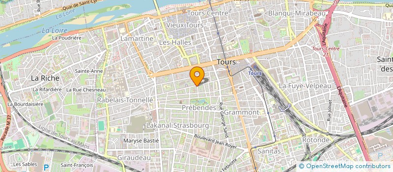 localisation de l'entreprise ACTION-VENTE à TOURS