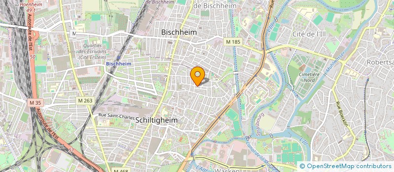 localisation de l'entreprise ACTION VENTES EXTERNALISEES CONSEILS à SCHILTIGHEIM
