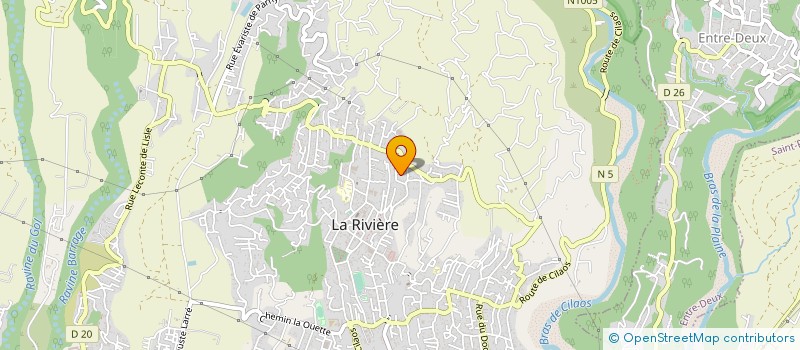 localisation de l'entreprise ACTION VERTICALE à SAINT-LOUIS