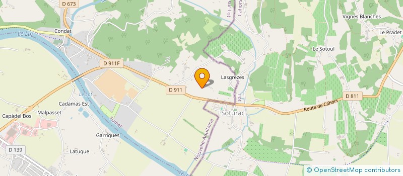 localisation de l'entreprise ACTION VIDANGE  FUMEL