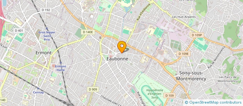 localisation de l'entreprise ACTION VITE NETTOYAGE à EAUBONNE