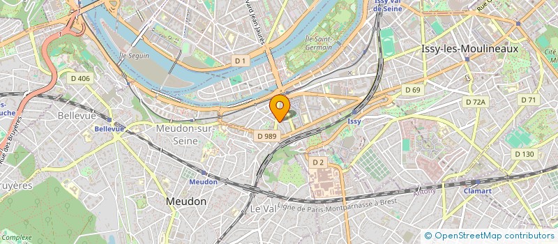 localisation de l'entreprise ACTION VTC à ISSY-LES-MOULINEAUX