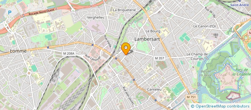 localisation de l'entreprise ACTIONLOISIRS à LAMBERSART