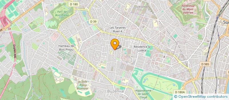 localisation de l'entreprise ACTIONS AFRIQUE à RUEIL-MALMAISON