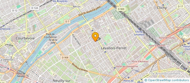 localisation de l'entreprise ACTIONS AND PROCESS à LEVALLOIS-PERRET