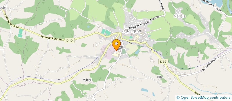 localisation de l'entreprise ACTIONS COMMUNES à MUGRON