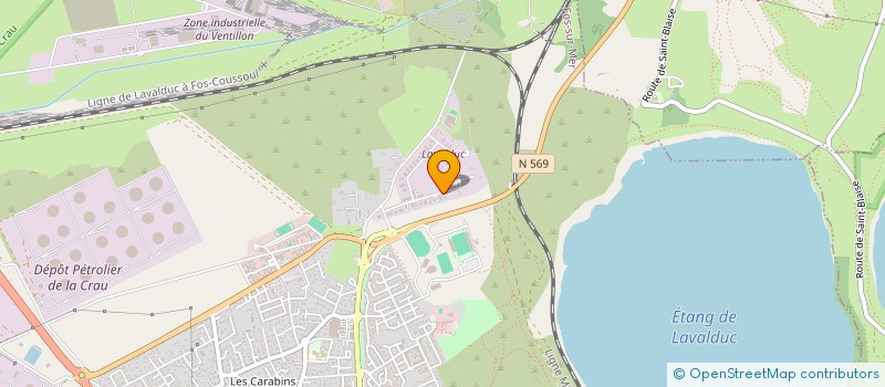 localisation de l'entreprise ACTIONS CONSEILS  FOS-SUR-MER
