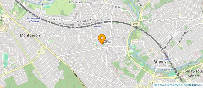 localisation de l'entreprise ACTIONS CONTRE L EXCLUSION à YERRES