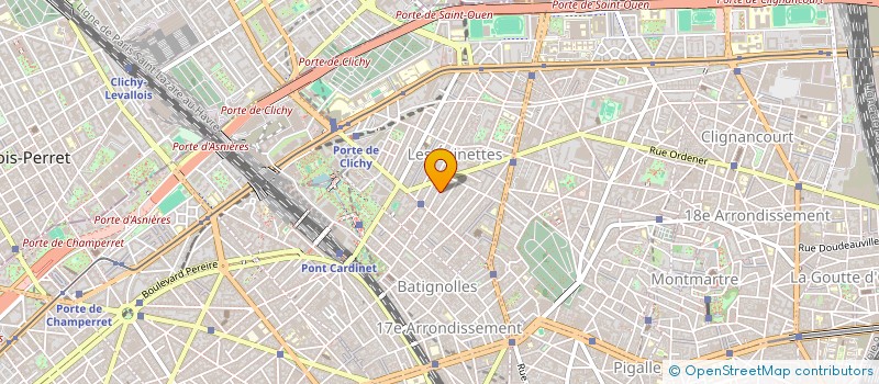 localisation de l'entreprise ACTIONS COURSES  PARIS