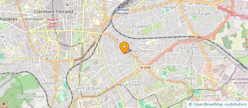 localisation de l'entreprise ACTIONS ET CONSEILS UTILES EN INFORMATIQUE ET TELEPHONIE  CLERMONT-FERRAND