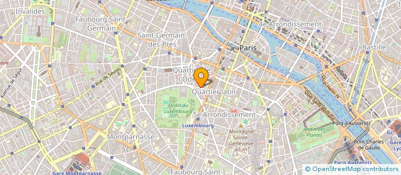 localisation de l'entreprise ACTIONS ET RENCONTRES CULTURELLES INTERNATIONALES - ARCI  PARIS