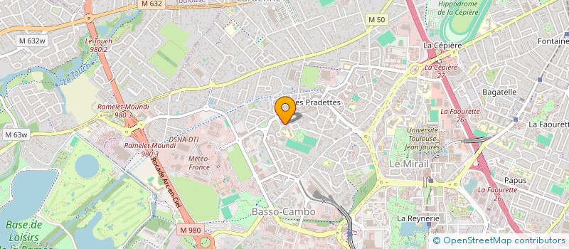 localisation de l'entreprise ACTIONS ET RESSOURCES POUR CONSTRUIRE UNE ESPERANCE ET UN AVENIR à TOULOUSE