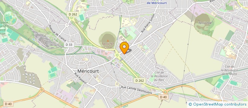 localisation de l'entreprise ACTIONS FIBRES RESEAUX à MERICOURT