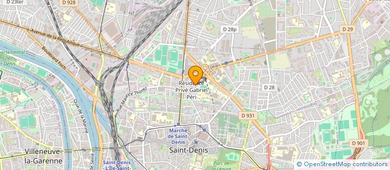 localisation de l'entreprise ACTIONS GLOBALES INITIATIVES ET REALISATIONS (AGIR) à SAINT-DENIS