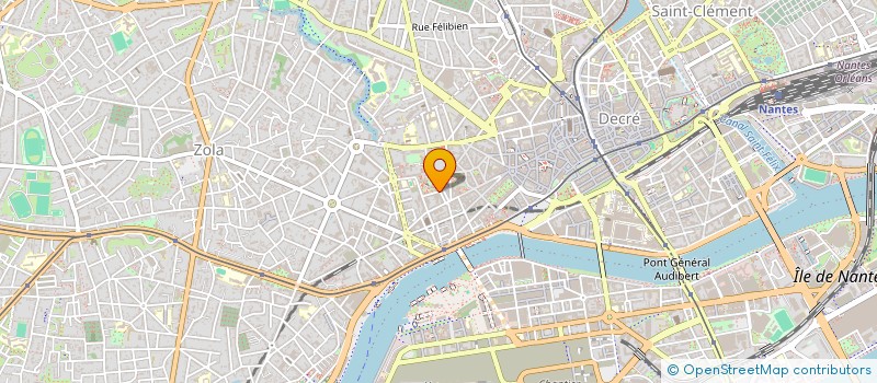localisation de l'entreprise ACTIONS HUMANITAIRES, ENTRAIDE ET DEVELOPPEMENT à NANTES