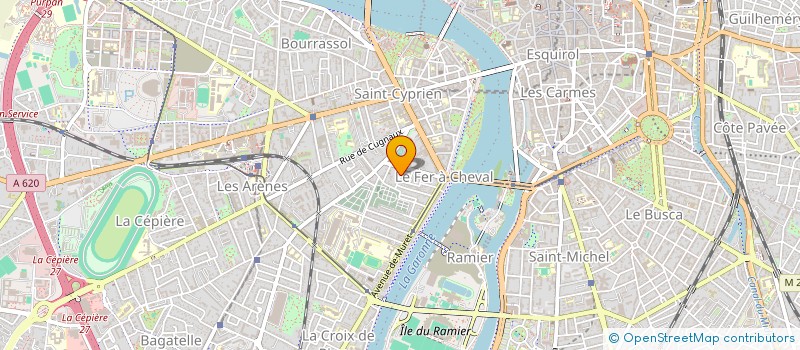 localisation de l'entreprise ACTIONS INFIRMIERES D'ECHANGES HUMANITAIRE (AIDEH) à TOULOUSE