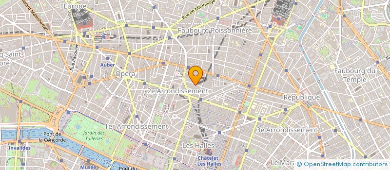 localisation de l'entreprise ACTIONS INNOVANTES DEVELOP AIDE DOMICILE à PARIS