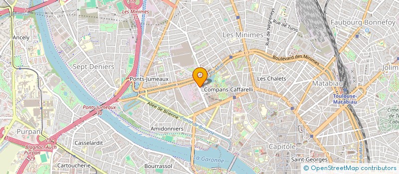 localisation de l'entreprise ACTIONS INTERVENTIONS ECONOMIQUES  TOULOUSE