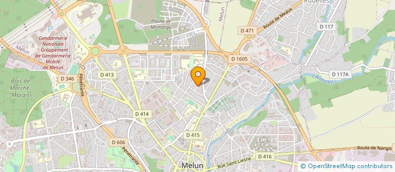 localisation de l'entreprise ACTIONS MARKETING LOISIRS à MELUN