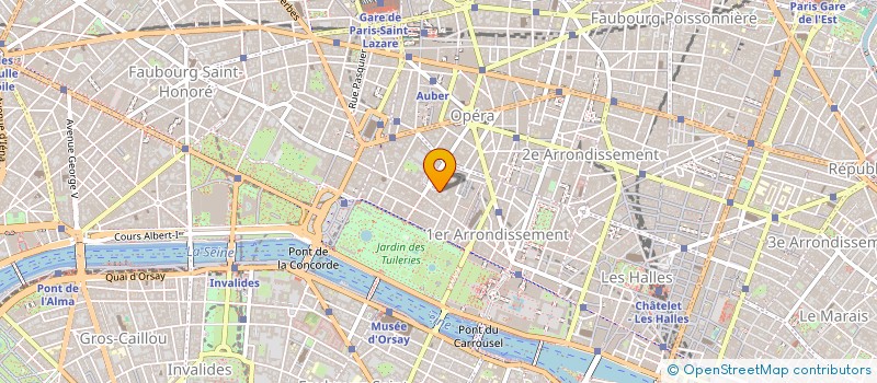 localisation de l'entreprise ACTIONS MEDIA COMMUNICATION à PARIS