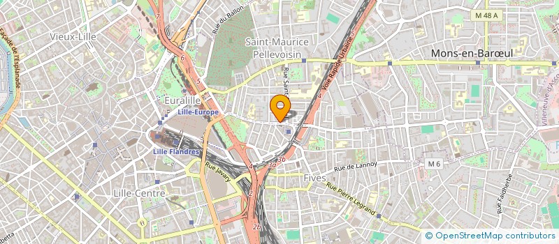 localisation de l'entreprise ACTIONS POUR INSERTION PAR INFORMATIQUE à LILLE
