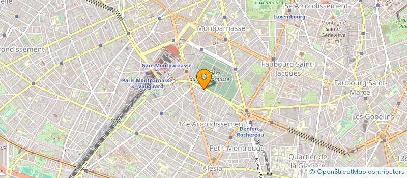 localisation de l'entreprise ACTIONS POUR LA FORMATION ET L'EMPLOI  PARIS